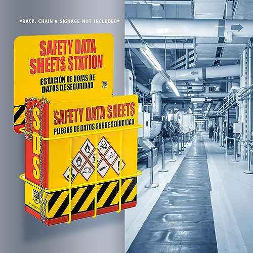 Performore SDS Binder - 3 Inch Heavy Duty 3 Ring Binder, English - Spanish Bilingual, Organize & Store up to 600 Safety Data Sheets with Ease, Pack of 2