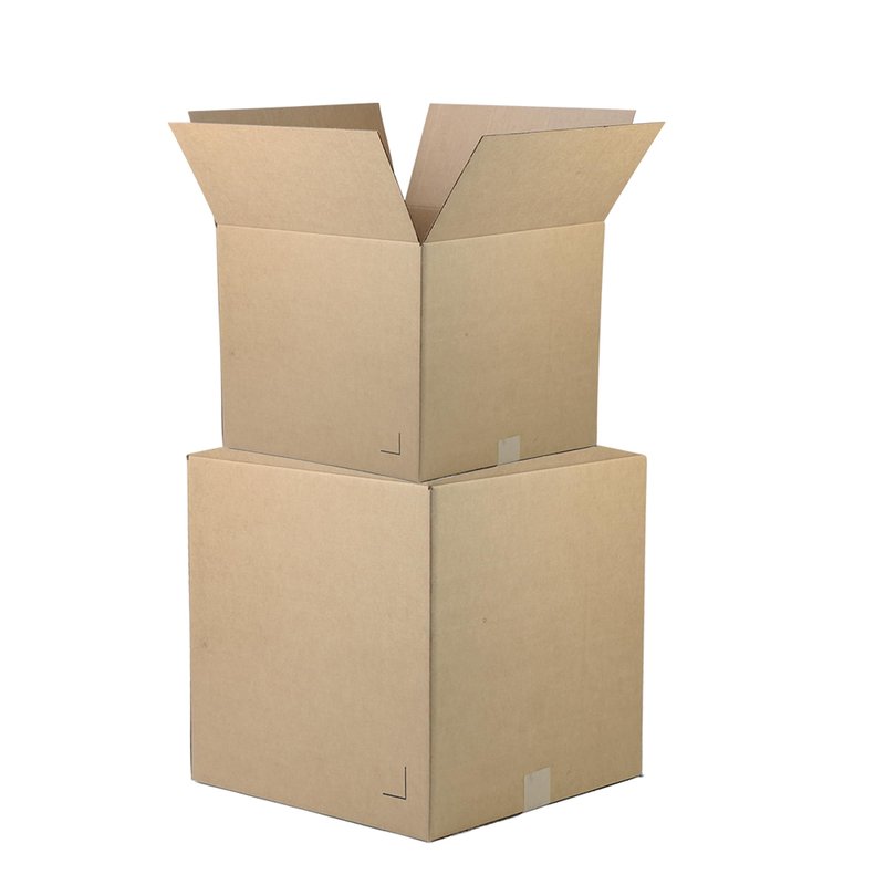 The Boxery 12"x8"x6" Brown/Kraft Corrugated Cardboard Shipping Boxes 25-Pack | Mailing, Packing, Moving & Storage for Business/Home – Durable - Eco-Friendly, Recyclable - Made in the USA