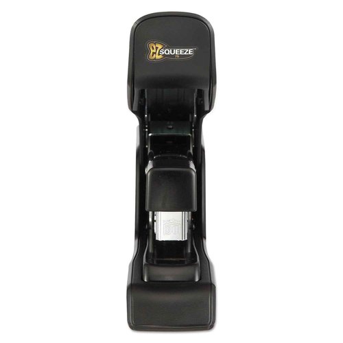 Bostitch Office EZ Squeeze 75 Sheet Flat Clinch Stapler, Reduced Effort, Black (B875)