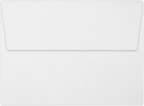 LUXPaper A6 Invitation Envelopes | Peel & Press | 4 3/4" x 6 1/2" | White | 80lb. Text | 500 Qty