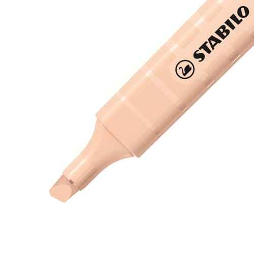 STABILO swing cool NatureCOLORS - Highlighter - Deskset of 18 - with 10 Pastel Colours and 8 NatureCOLORS