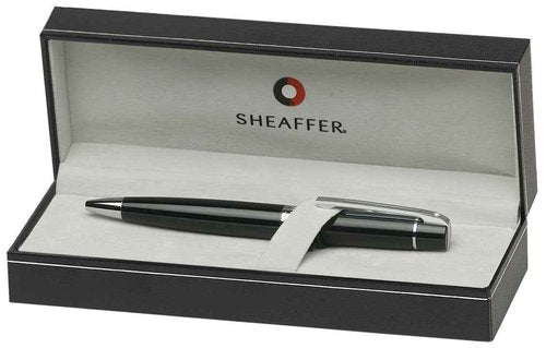 Sheaffer Gift Collection 2 (300) Ball Point Pen, Chrome Trim, Glossy Black (SH/9312-2)