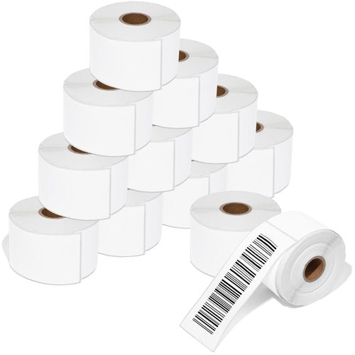 Aegis Adhesives - 2" X 6" Direct Thermal Labels Compatible with Rollo, Zebra, and Other Desktop Label Printers (12 Rolls, 250/Roll)