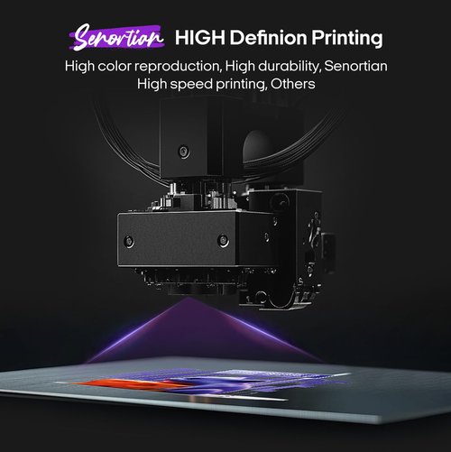 DTF Printer L1800 Printer Machine 13in with Safety Software and Roll Feeder, Advanced Ink System, Direct to Film High-Speed Printing for T-shirts, Hats, Garments, Hoodies, A3 DTF Bundle for Beignners