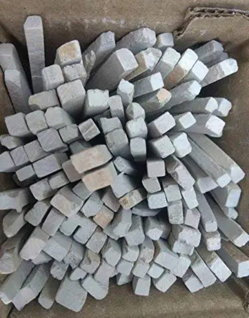 Earthy Goodies Edible Natural Limestone Slate Bars - Pack of 50 (325 grms) White Chalk Pencils