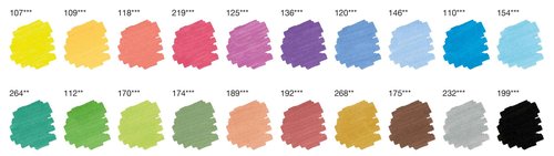 Faber-Castell Pitt Artist Pen Dual Tip Markers - Set of 20