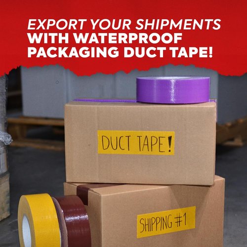 MAT Duct Tape Black Industrial Grade, 12 inch x 60 ft. Waterproof, UV Resistant for Crafts, Home Improvement, Repairs, & Projects