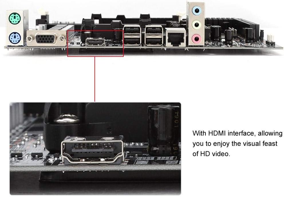A88 AMD DDR3 Computer Motherboard - HDMI & VGA Support | FM2/FM2+ CPU Interface, 1333-2133MHz