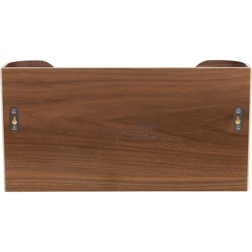 waveply Wood Wall Mounted Document Holder. Office File Organizer. Hallway Mail Organizer. Folder Rack. Magazine Storage Caddy (Walnut)