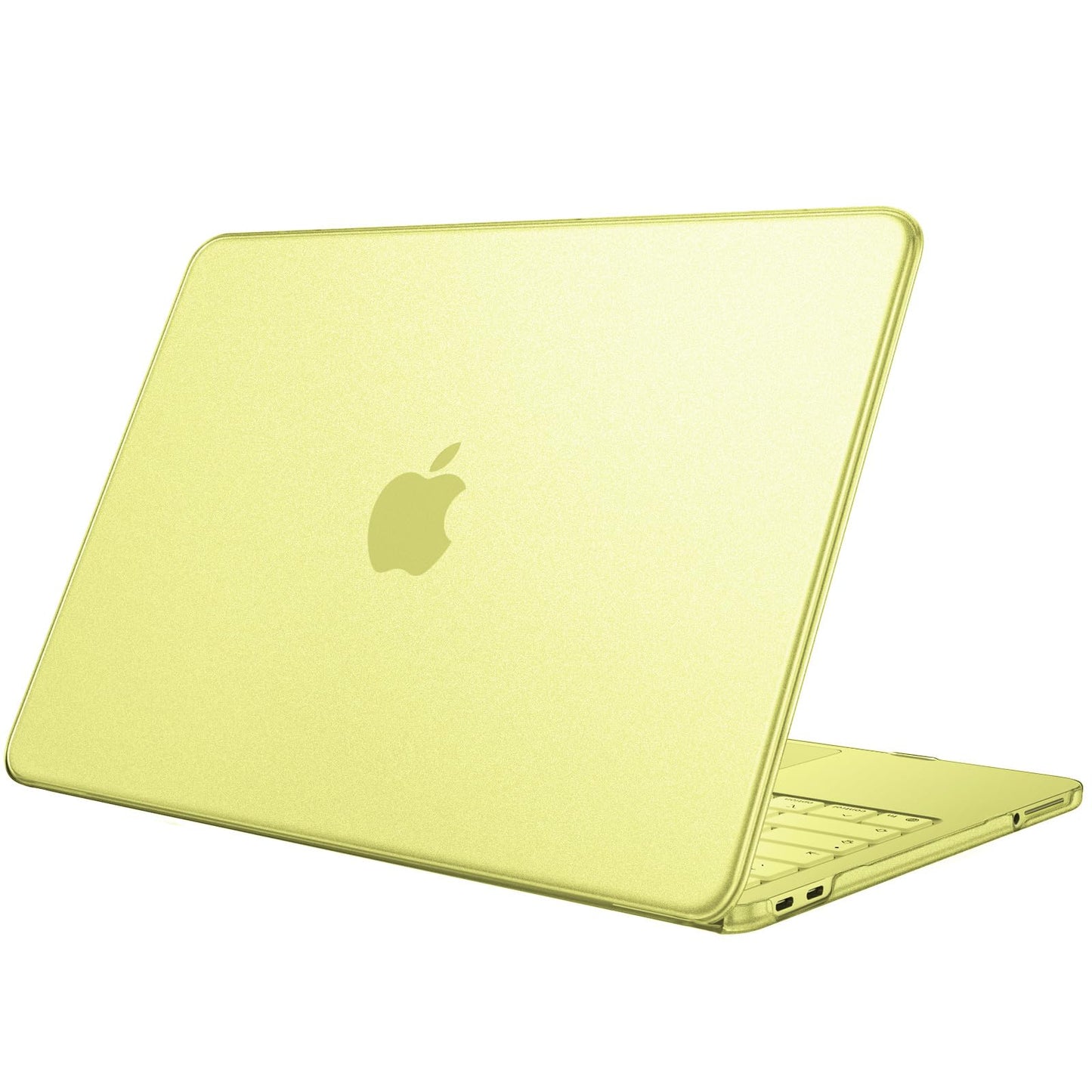 Fintie Case for MacBook Neo 13 Inch A3404 (2026 Release) - Protective Ultra-Thin High Transparency Snap On Hard Shell Cover for MacBook Neo 13" with A18 Pro Chip (Frost Citrus)