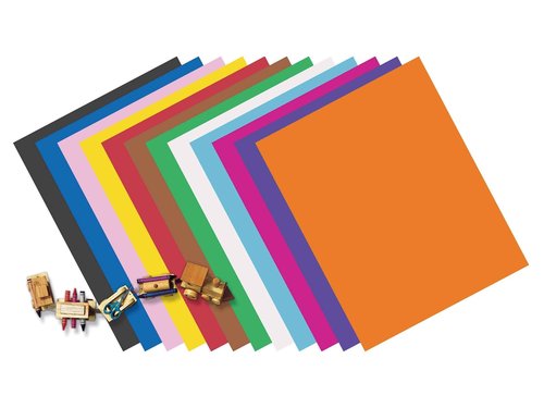 Pacon 54651 Peacock Four-Ply Railroad Board, 22 x 28, Dark Blue, 25/Carton (Pack of 3)
