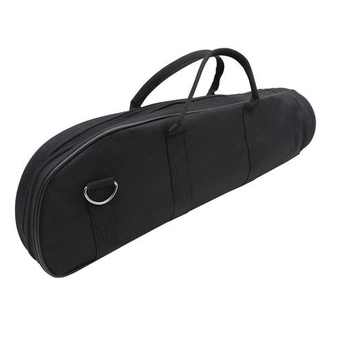 caralin Trumpet Carrying Bag Waterproof Trumpet Gig Bag Padded Musical Bag Wind Instrument Case with Adjustable Shoulder Straps Oxford Cloth