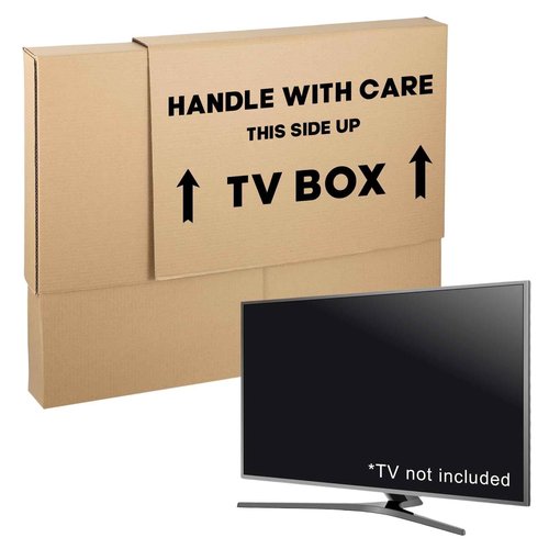 2 Sets TV Moving Box Adjustable Up to 62" TV，Picture/Paint/Mirror moving Boxes for Protecting Screen,Cardboard, nclude 2 Large Case Flat Screen TV Cover, Adjustable up to 40-in x 60-in x 4-in
