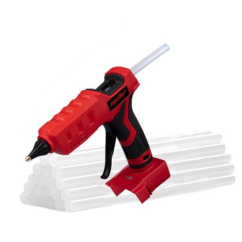 Cordless Hot Glue Gun Compatible with Milwaukee 18V Battery, Mellif Handheld Electric Power Glue Gun Full Size for Arts & Crafts & DIY with 20 0.43" Glue Sticks (Tool Only)