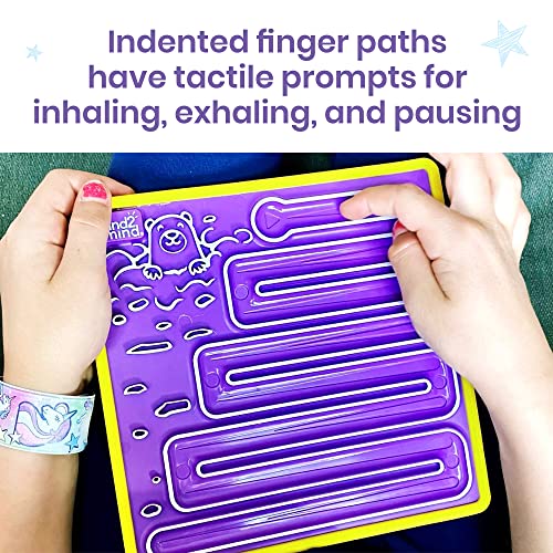 hand2mind Mindful Maze Boards, Tactile Sensory Toys for Toddlers, Anxiety Relief Items, Calm Down Corner Supplies, Emotional Regulation Tools for Kids, Play Therapy Toys, Mindfulness Gifts