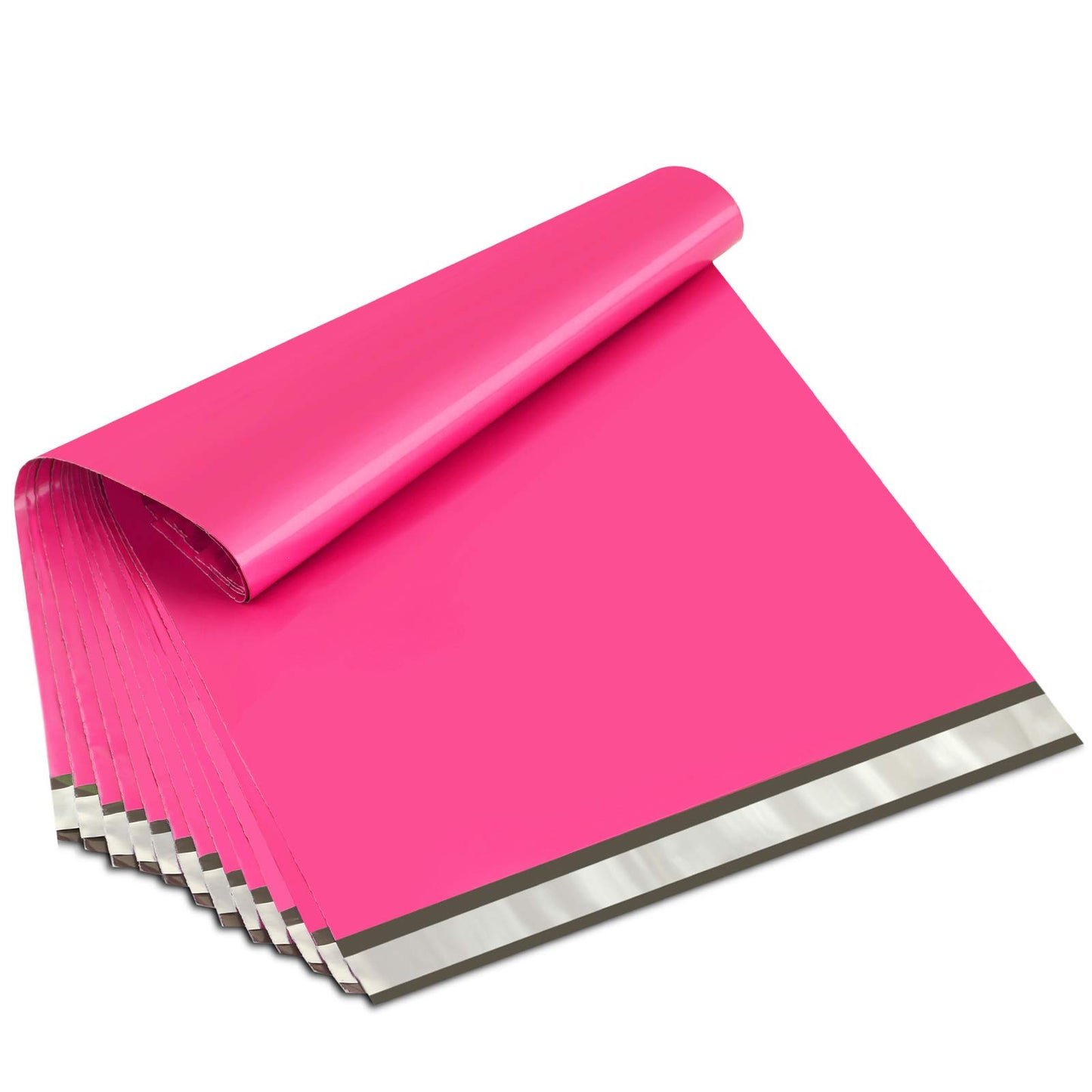UCGOU Poly Mailers 19x24 Inch Hot Pink 50 Pack Extra Large Shipping Bags Strong Thick Mailing Envelopes Self Seal Adhesive Waterproof and Tear Proof Boutique Postal for Clothing Quilt and More