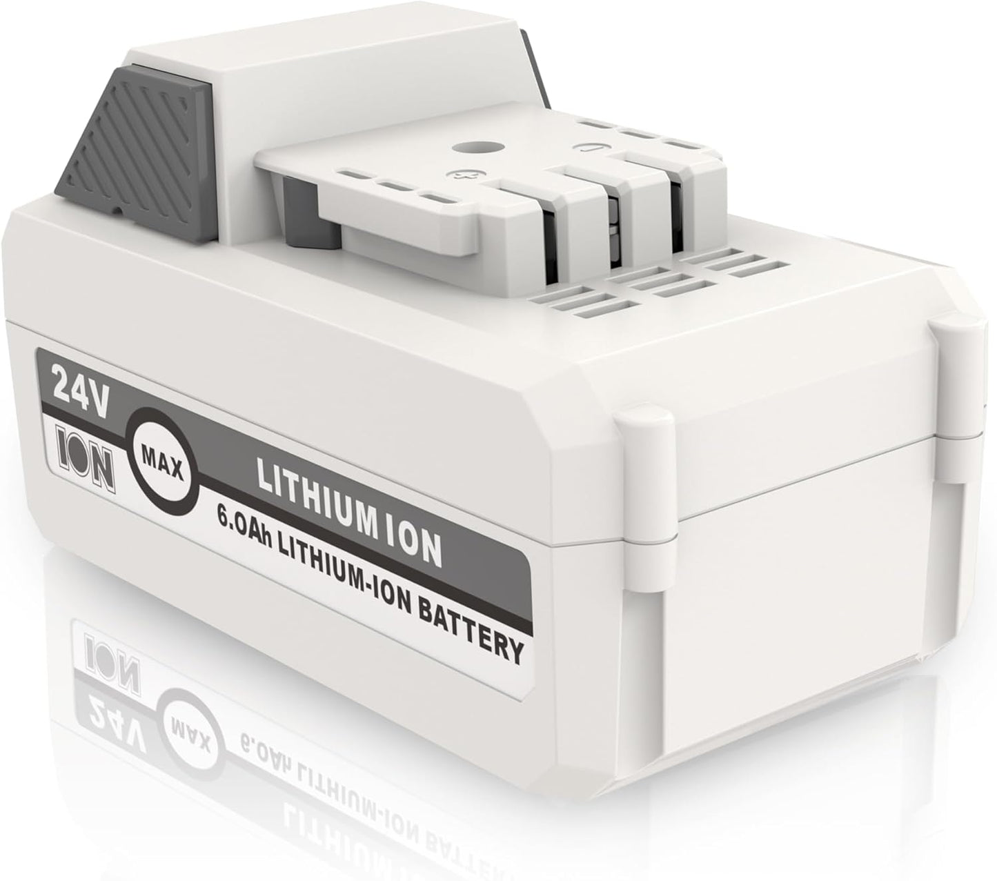 Sun Joe | 24V Lithium Ion Battery Replacement - 6.0Ah Compatible with All Joe iON+ Cordless Snow Blowers