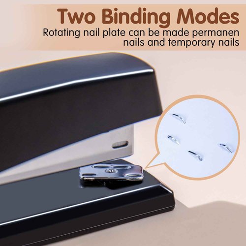 Deli Stapler, 12 Pack Staplers with 12000 Staples and 12 Staple Removers, Staplers for Desk, 25 Sheet Capacity, Black