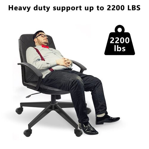 Office Chair Replacement Parts-28'' Heavy Duty Base Replacement(2200Lbs) - Desk Chair Reinforced Metal Leg,Universal Caster and Gas Cylinder Size