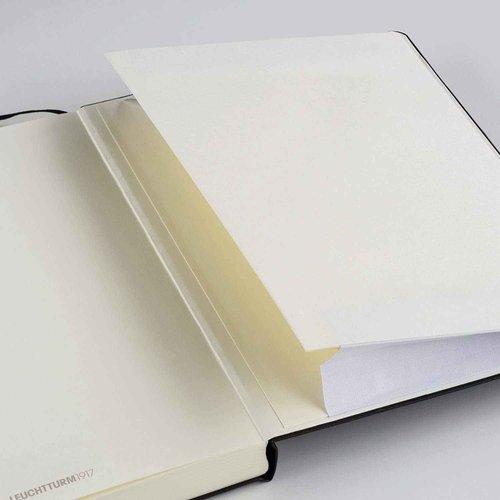 LEUCHTTURM1917 - Notebook Hardcover Pocket A6-187 Numbered Pages for Writing and Journaling (Berry, Ruled)