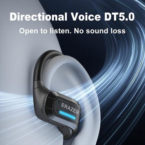ERAZER X8 AI Translation Earbuds Real Time, 135 Language Translator Earbuds 3 in 1 Translation Headphones, Translation Device for Travel Business Learning Compatible with iOS and Android