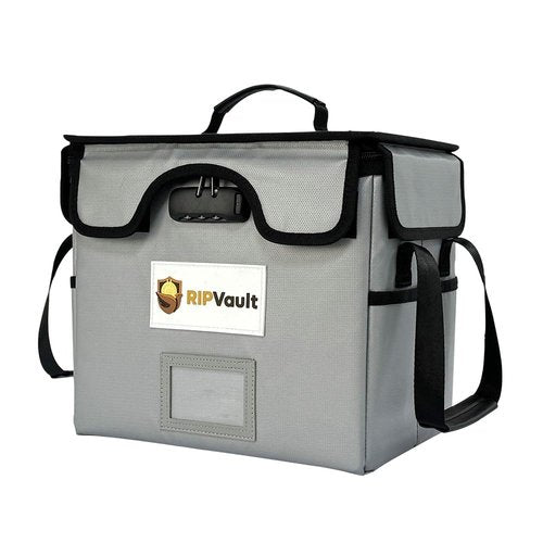 RIP VAULT End of Life Organization System - Fireproof Storage Box for Important Documents - Estate Planning Tool with Pre-labeled File Organizer Folders | All-in-one Solution - Rated Up to 1200°F
