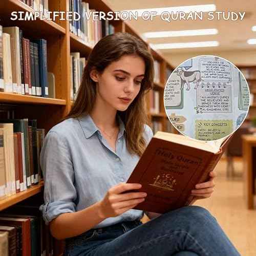 The Quran Journey ? Illustrated Quran Study Guide for All 114 Surahs | Simplified Holy Quran with Visual Summaries and Reflections