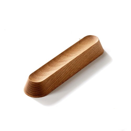 Wood Pen Tray – Handmade Walnut Desk Organizer, Minimalist Pen Holder for Office, Home, Gift(MODEL-2-OAK)