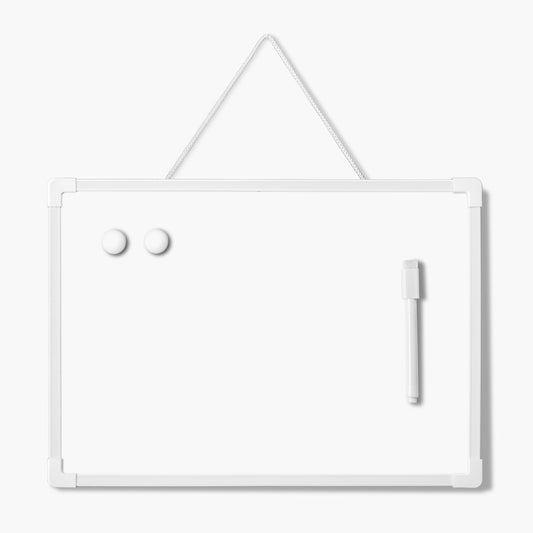 Double Sided White Board Dry Erase 11" x 14", White Boards for Walls, Mini Hanging Whiteboard for Home School Office