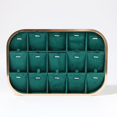 jiingekk Velvets Jewelry Organizers Displaying Tray Necklace and Holder for Pendants and Accessories Storage Solution
