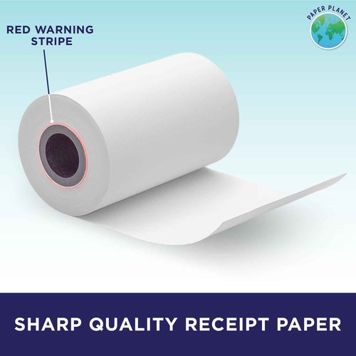 Thermal Receipt Paper for Dejavoo Terminal by Paper Planet | 30 Rolls | P1, P3, P8, QD1, QD2, QD4, Z8, Z9, Z11