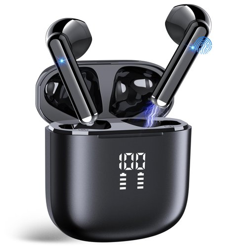 AI Translation Earbuds Real Time, 164 Language Translator Earbuds 3-in-1 Bluetooth 5.4 with APP, Translation Headphones with 6 Translation Modes Translating Device for Travel/Business/Learning, Black
