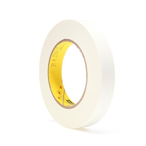 Scotch Printable Flatback Paper Tape 256, White, 1 in x 60 yd, 6.7 mil