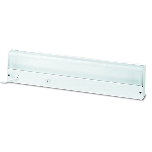 Ledu L9011 Under-Cabinet Fluorescent Fixture, Steel, 18-3/4 x 4, White