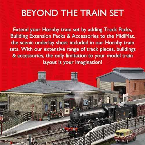 Hornby Hobby Train Tracks - R8073 Right-Hand Standard Point 22.5 Degree Track Pieces - Small Scale Model Accessories for Train, Electric Railroad Supplies with HO/OO Gauge Compatibility, curved Tracks