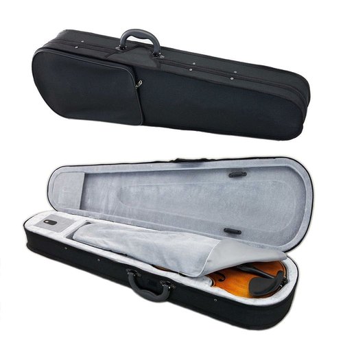 Paititi 1/16 Size Solid Wood Student Violin Complete Package w Case Bow Rosin String Mute Tuner Complete Package