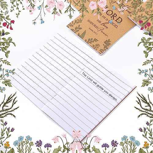 Ctosree 200 Pcs Bible Verse Prayer Journal Notebook Christian Gifts for Women Bulk Mini Inspirational Religious Notepad Religious Gifts for Church VBS Teacher Sunday School 3.15 x 5 Inches (Brown)