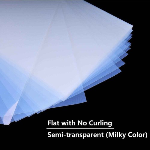A-SUB 13X19 Inch Waterproof Inkjet Transparency Film for Silk Screen Printing 100 Sheets