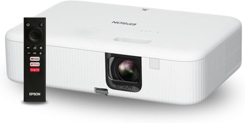 Epson EpiqVision Flex CO-FH02 Full HD 1080p Smart Projector - 3000 Lumen Brightness, Android TV, Bluetooth