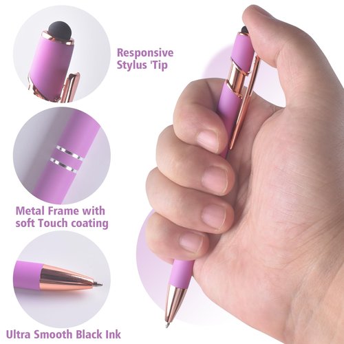 Bulk Custom Personalized Pens with Name & Logo Printing Perfect for Business, Graduation Gifts & Party Events 12 to 1008 Pieces Pack Ballpoint Pens