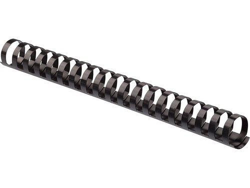 Fellowes Plastic Comb Binding Spines, 1 1/2 Inch Diameter, Black, 340 Sheets, 50 Pack (52368)