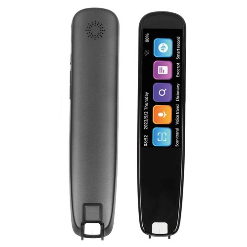 Pen Scanner, OCR Digital Highlighter Reading Pen with 2MP HD 134 Language, Smart Scan Language Voice Translator Device for Language Learner Students Business Dyslexia