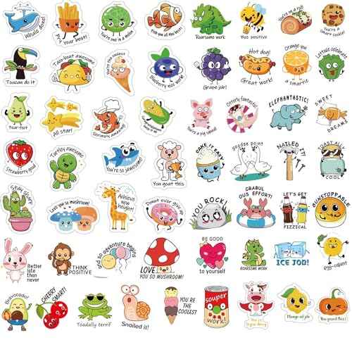 Punny Teacher Prize Stickers for Student, 464pcs Motivational Reward Sticker for Kids Fun, Classroom Must Have Essential for Teacher Elementary, Home School Supplies, Encouraging Incentives Stickers