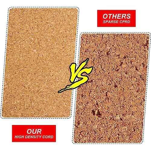Board2by 2-Pack Cork Board Bulletin Board 24 x 18, Silver Aluminium Framed Corkboard, Office Board for Wall Cork, Large Wall Mounted Notice Pin Board for Home, Office and School