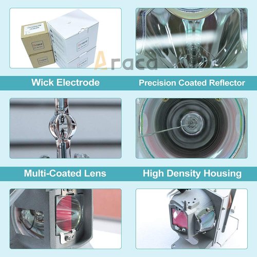 Araca ELPLP88 Replacement Projector Lamp - Compatible with Epson EX7240, VS240, PowerLite 98H | Economical Solution