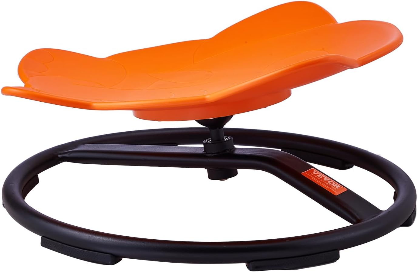 VEVOR Elephant Kids Swivel Chair - 360° Spinning Sensory Toy for Autistic Kids | 220 LBS Capacity, Orange