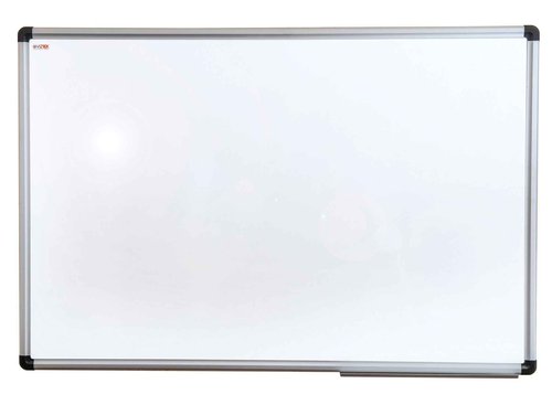 Viz-Tex Magnetic Dry Erase Board | Easy Wipe White Board | 18 x 24 inches | Lacquered Steel, Aluminum Frame Whiteboard | Lightweight, Easy Wall Mount | Home, School or Office Use