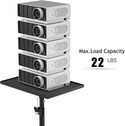Facilife Projector Stand Tripod - Adjustable Height 22 to 47 Inches for Outdoor Movies | Versatile Laptop Use