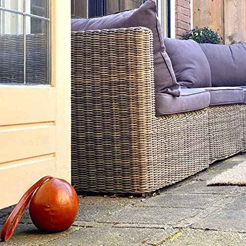 Faux Leather Door Stop