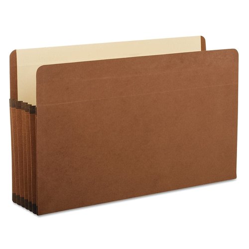 Pendaflex Premium Reinforced Recycled File Pockets 5 Pack (85565)- Legal size with 5 1/4" expansion